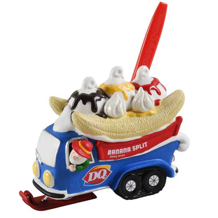 North Pole Village Splits In A Blitz! - Dairy Queen - With Box Bx679