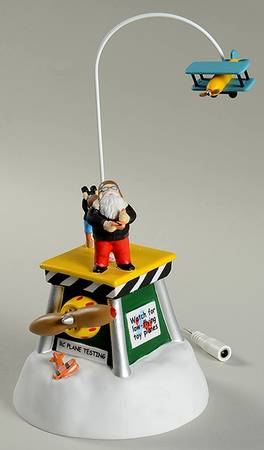 North Pole Village Animated Flight Test - Boxed