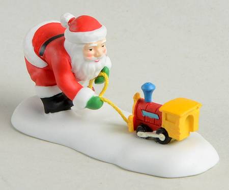 North Pole Village Toot-Toot Tester - With Box