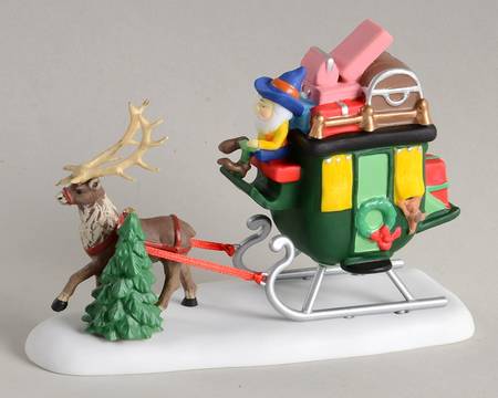 North Pole Village North Pole Sleigh Ride - Boxed