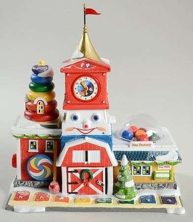 North Pole Village Fisher Price Fun Factory - Boxed