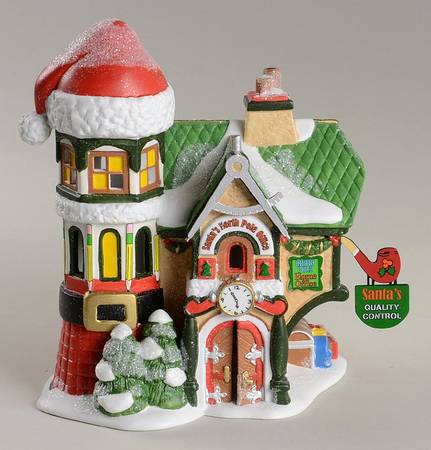North Pole Village Santa's North Pole Office - Boxed
