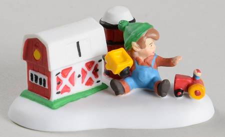 North Pole Village Fisher Price Lil Farmer - Boxed