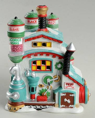 North Pole Village North Pole Licorice Works - Boxed