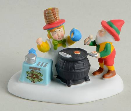 North Pole Village Sizzlin' Samples - Boxed