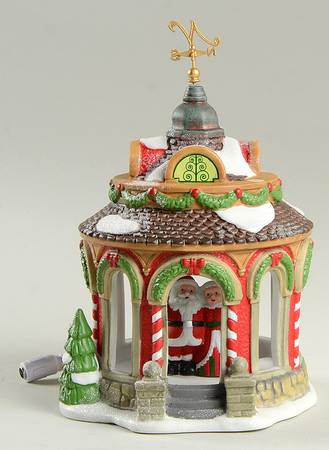North Pole Village Anniversary Gazebo - Boxed