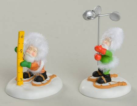 North Pole Village Perfect Conditions For Takeoff - Boxed