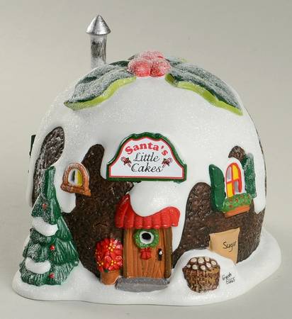 North Pole Village Santa's Little Cakes - Boxed