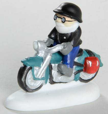 North Pole Village Knucklehead On A Mission - Boxed