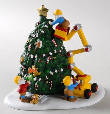 North Pole Village North Pole Town Tree - Boxed