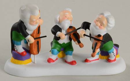 North Pole Village North Pole String Trio - Boxed