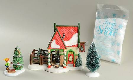 North Pole Village The Fir Farm-Boxed Set -
