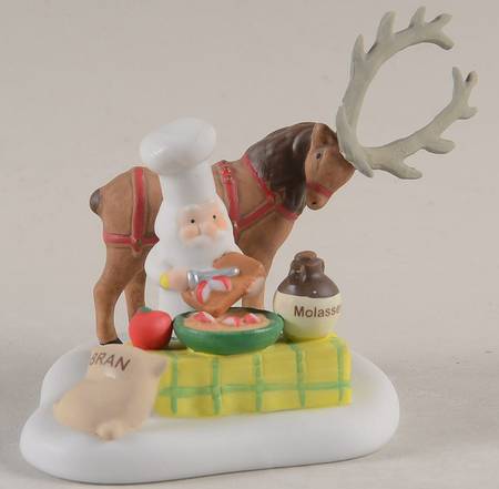 North Pole Village Making Magic Reindeer Food - With Box-Bx563