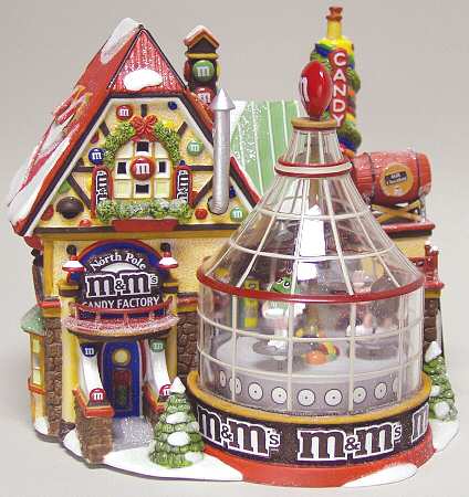 North Pole Village North Pole M&M's Candy Factory - Boxed