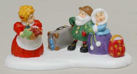 North Pole Village Welcome To Nettie's B&B - Boxed