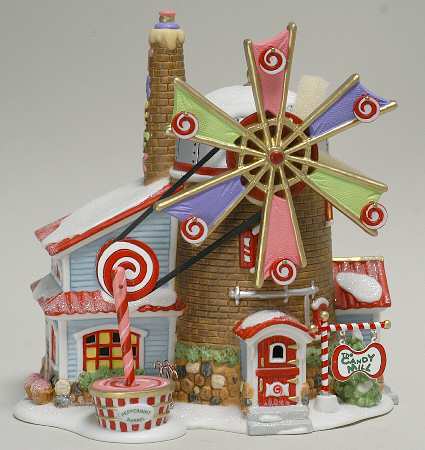 North Pole Village The Christmas Candy Mill - Boxed