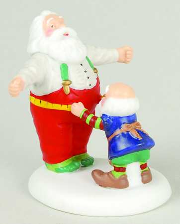 North Pole Village Just The Right Size, Santa - Boxed