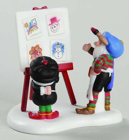 North Pole Village Leonardo & Vincent - Boxed