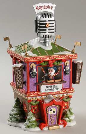 North Pole Village North Star Karaoke Club - Boxed
