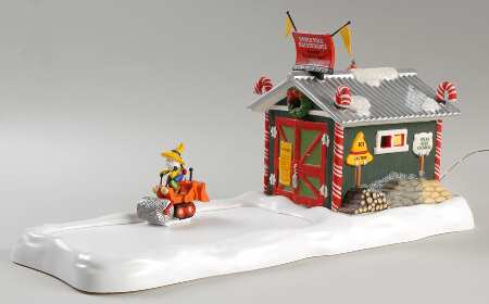 North Pole Village North Pole Maintenance - With Box Bx358