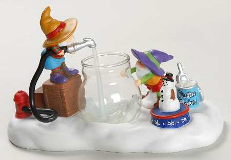 North Pole Village Fillers And Flakers - With Box Bx344