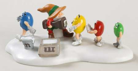 North Pole Village M&M's Stamp Of Approval - Boxed