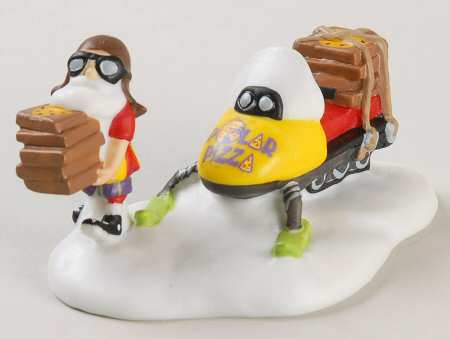North Pole Village Polar Pizza, Never Cold - Boxed