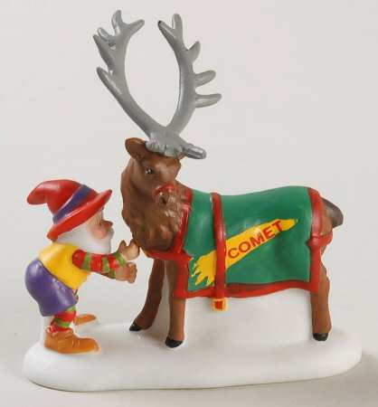 North Pole Village Comet - Wtih Box Bx385