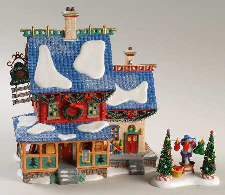North Pole Village Northwind Knitters - Boxed