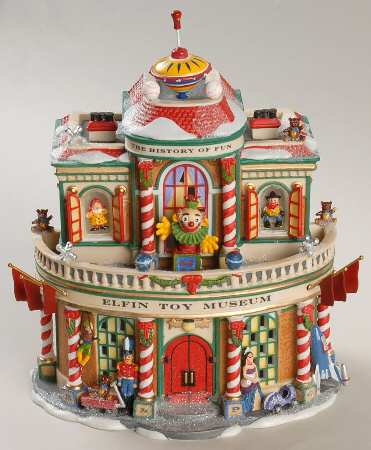 North Pole Village Elfin Toy Museum - Boxed