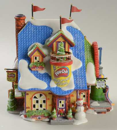 North Pole Village Play-Doh Sculpting Factory - Boxed
