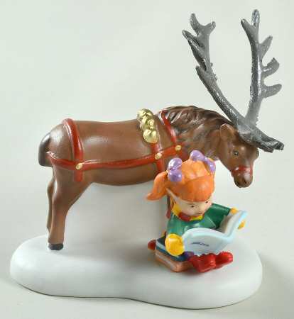 North Pole Village Blitzen! - Boxed