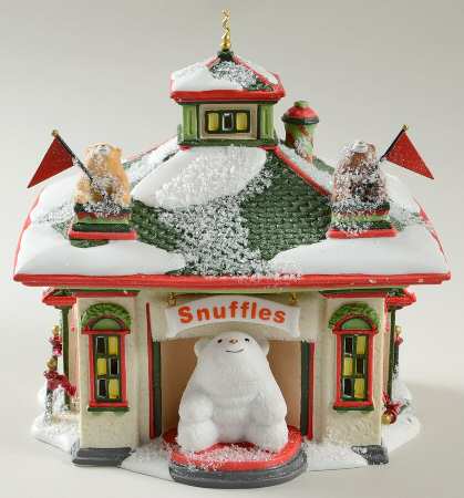 North Pole Village North Pole Snuffles Luv-A-Hug Center - Boxed