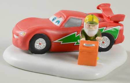 North Pole Village Lightning's Ready For Christma - Bx430 With Box