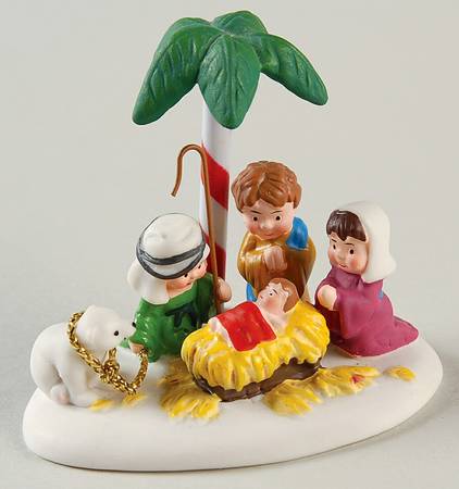 North Pole Village North Pole Nativity - Boxed