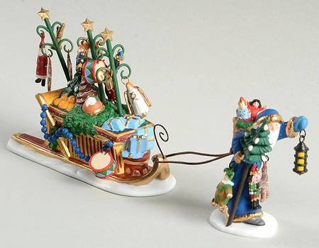 North Pole Village Father Christmas's Journey - Boxed