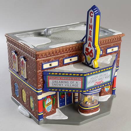 Snow Village Cinema 56 - No Box