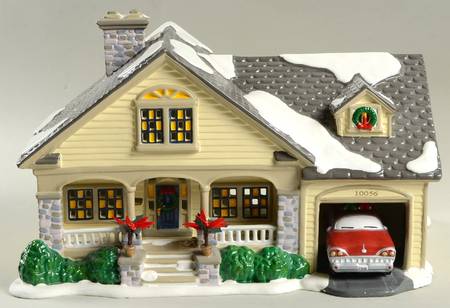 Snow Village The Brandon Bungalow - W-12" - No Box