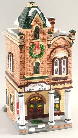 Snow Village Village Post Office - No Box