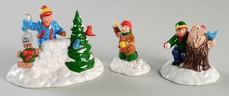 Snow Village Snowball Fort - Wtih Box Bx376 by Department 56