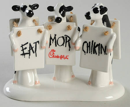Snow Village Eat Mor Chikin - With Box Bx1079