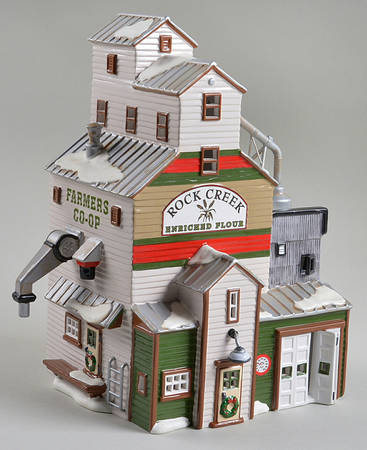 Snow Village Farmers Co-Op Granary - No Box