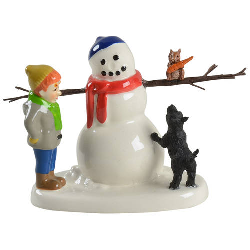 Snow Village Return Nose & No One Gets Hurt - With Box Bx1210
