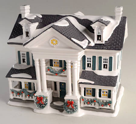 Snow Village Christmas In The Mansion - With Box Bx1332