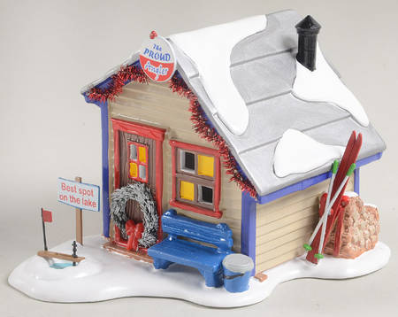 Snow Village The Proud Angler  - With Box Bx1363
