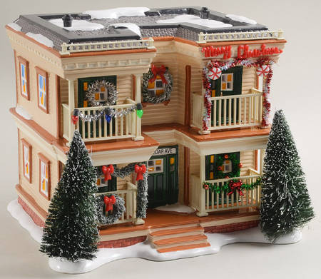 Snow Village Holiday Flats - With Box 1353