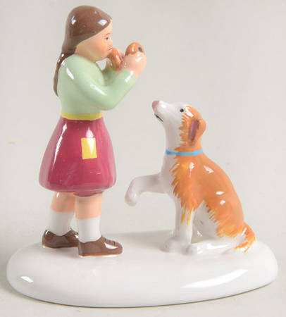 Snow Village Good Boy - With Box Bx1352
