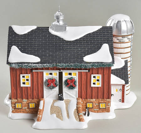 Snow Village Mistletoe Farm - With Box Bx1222
