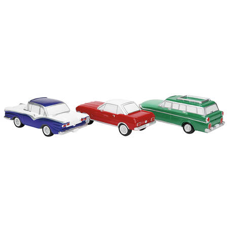 Snow Village Out About Town Set Of 3 - Bx1389 With Box