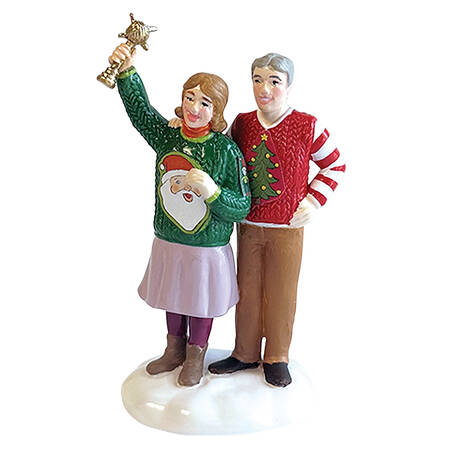 Snow Village Ugliest Sweater Champion - Bx1388 With Box